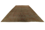 12x17 Rust and Gray Turkish Oushak Rug