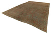 12x17 Rust and Gray Turkish Oushak Rug