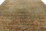 12x17 Rust and Gray Turkish Oushak Rug