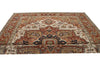 9x12 Ivory and Rust Anatolian Persian Rug