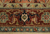 8x10 Ivory and Rust Anatolian Persian Rug