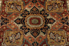 8x10 Ivory and Rust Anatolian Persian Rug