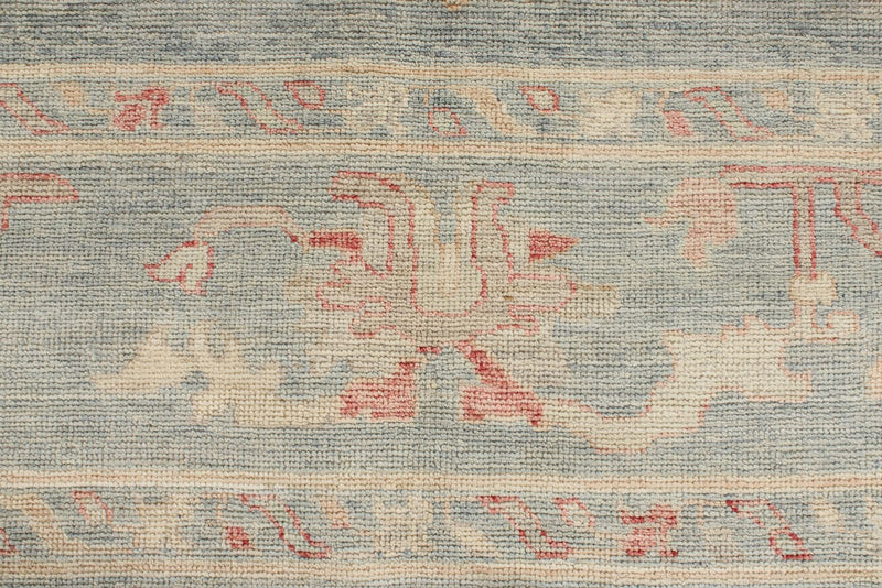 8x10 Gray Turkish Oushak Rug