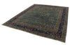 8x10 Green and Blue Anatolian Traditional Rug