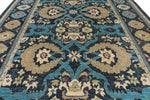 10x14 Gray and Multicolor Turkish Oushak Rug