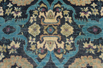 10x14 Gray and Multicolor Turkish Oushak Rug