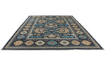 10x14 Gray and Multicolor Turkish Oushak Rug