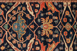 3x19 Navy and Rust Anatolian Traditional Runner