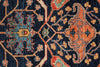 3x19 Navy and Rust Anatolian Traditional Runner