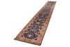 3x19 Navy and Rust Anatolian Traditional Runner