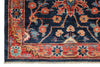 3x19 Navy and Rust Anatolian Traditional Runner