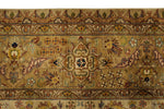 8x10 Gold and Beige Persian Traditional Rug