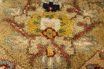 8x10 Gold and Beige Persian Traditional Rug