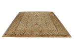 8x10 Gold and Beige Persian Traditional Rug