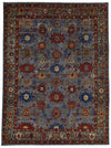 10x14 Gray and Multicolor Anatolian Traditional Rug