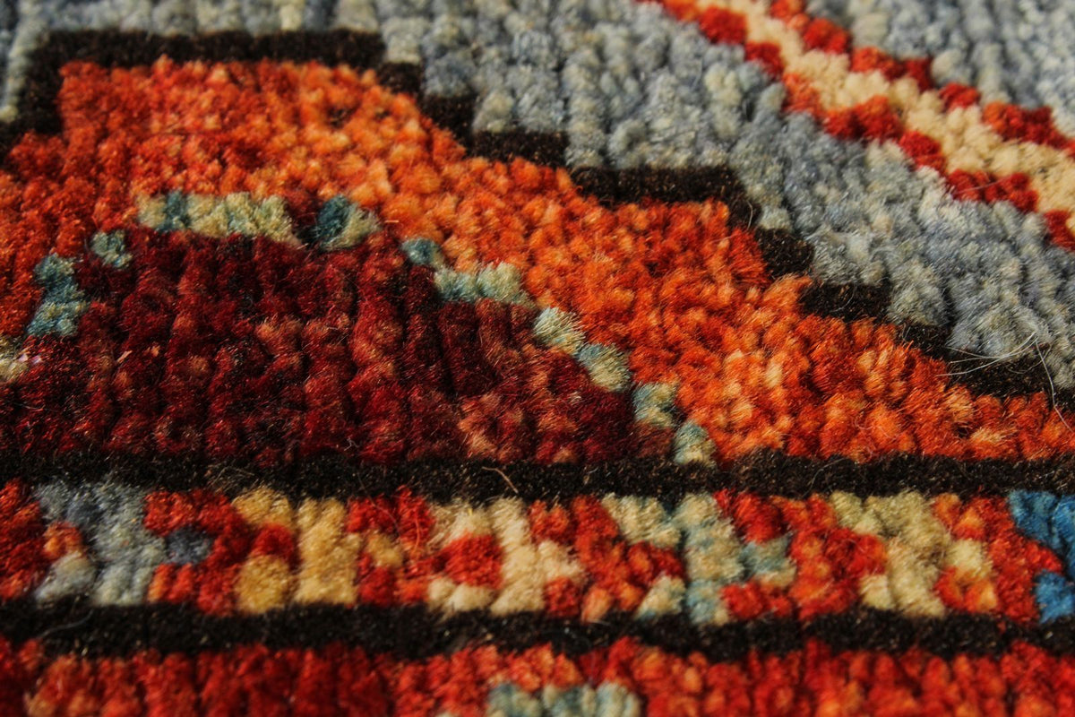 10x14 Gray and Multicolor Anatolian Traditional Rug