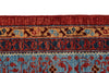 10x14 Red and Blue Turkish Tribal Rug