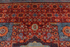 10x14 Red and Blue Turkish Tribal Rug