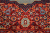 10x14 Red and Blue Turkish Tribal Rug