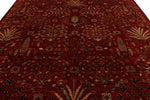 9x12 Rust and Multicolor Anatolian Traditional Rug