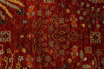 9x12 Rust and Multicolor Anatolian Traditional Rug