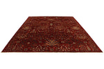 9x12 Rust and Multicolor Anatolian Traditional Rug