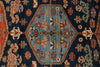 8x10 Navy and Rust Anatolian Traditional Rug