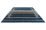 9x12 Navy and Ivory Persian Traditional Rug