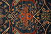3x12 Navy and Red Anatolian Traditional Runner