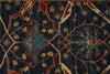 3x12 Navy and Red Anatolian Traditional Runner