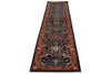 3x12 Navy and Red Anatolian Traditional Runner