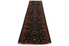 3x12 Navy and Red Anatolian Traditional Runner