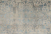 8x10 Gray and Blue Modern Contemporary Rug