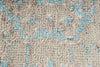 8x10 Gray and Blue Modern Contemporary Rug