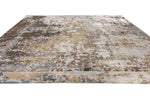 14x20 Gray and Blue Modern Contemporary Rug
