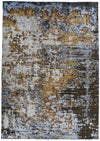 14x20 Gray and Blue Modern Contemporary Rug