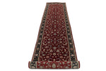 3x14 Red and Black Turkish Persian Runner