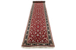 3x14 Red and Black Turkish Persian Runner