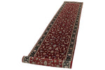 3x14 Red and Black Turkish Persian Runner