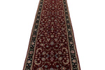 3x14 Red and Black Turkish Persian Runner
