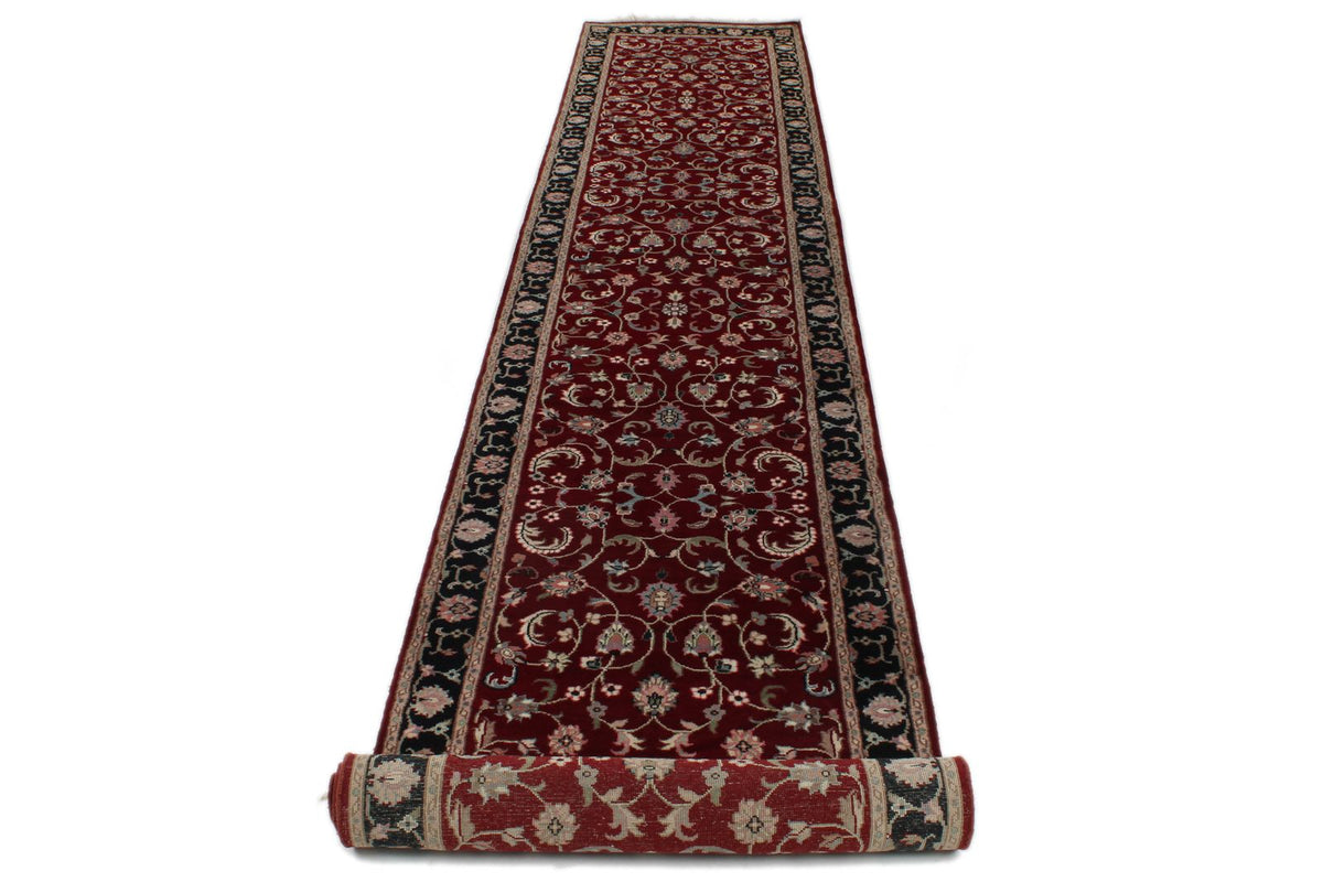 2x15 Red and Black Turkish Persian Runner