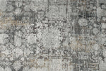 3x10 Ivory and Gray Turkish Antep Runner