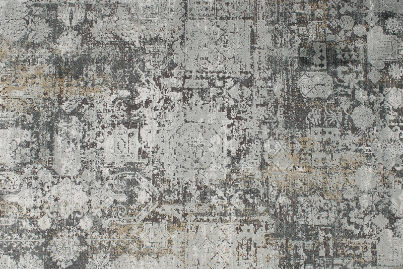 3x10 Ivory and Gray Turkish Antep Runner