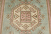 7x11 Pink and Ivory Turkish Milas Rug