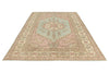 7x11 Pink and Ivory Turkish Milas Rug