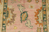4x6 Pink and Ivory Turkish Oushak Rug