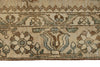 7x9 Beige and Brown Persian Rug