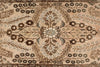 3x12 Beige and Brown Persian Tribal Runner