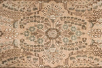 3x12 Beige and Brown Persian Tribal Runner