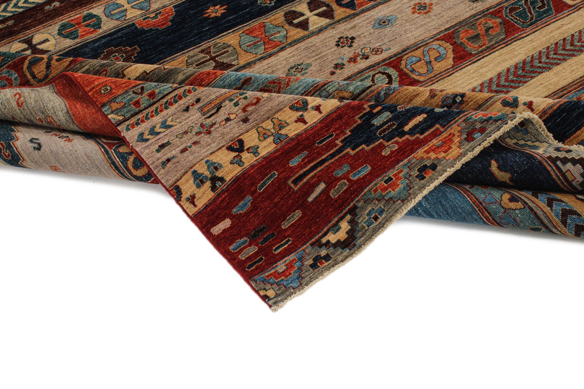 8x10 Multicolor Anatolian Tribal Rug